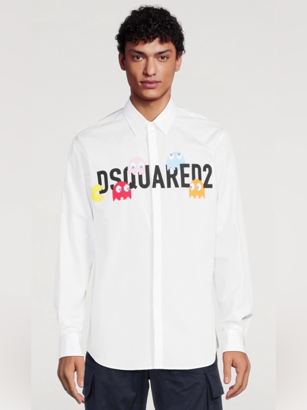 DSquared2 Pac-Man Cotton Shirt. Size 54 (17)